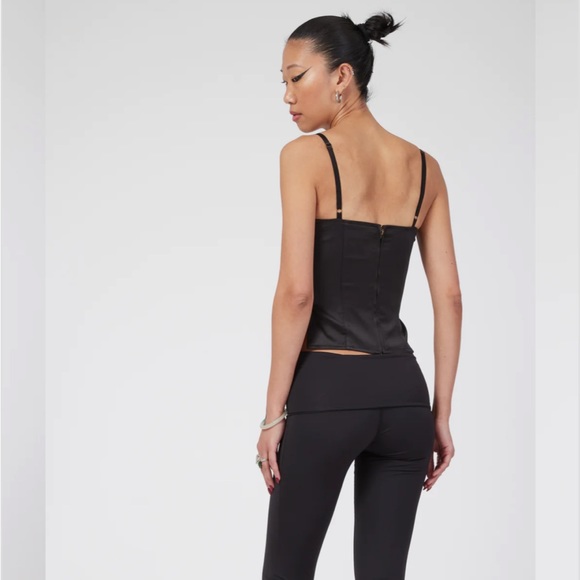 Lioness Licorice Muse black Corset Top - Picture 4 of 4